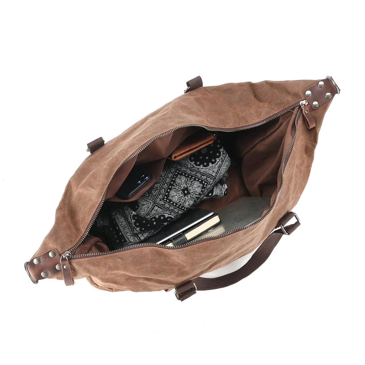 Men's Canvas Duffle Bag: Vintage Charm Meets Modern Utility