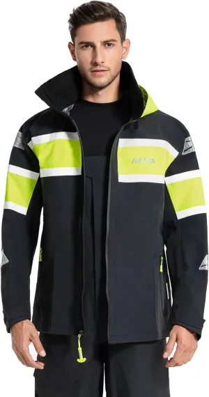 Men's Sailing Jacket - Ocean PRO 3-Layer Shell, Waterproof, Breathable, Durable Coat