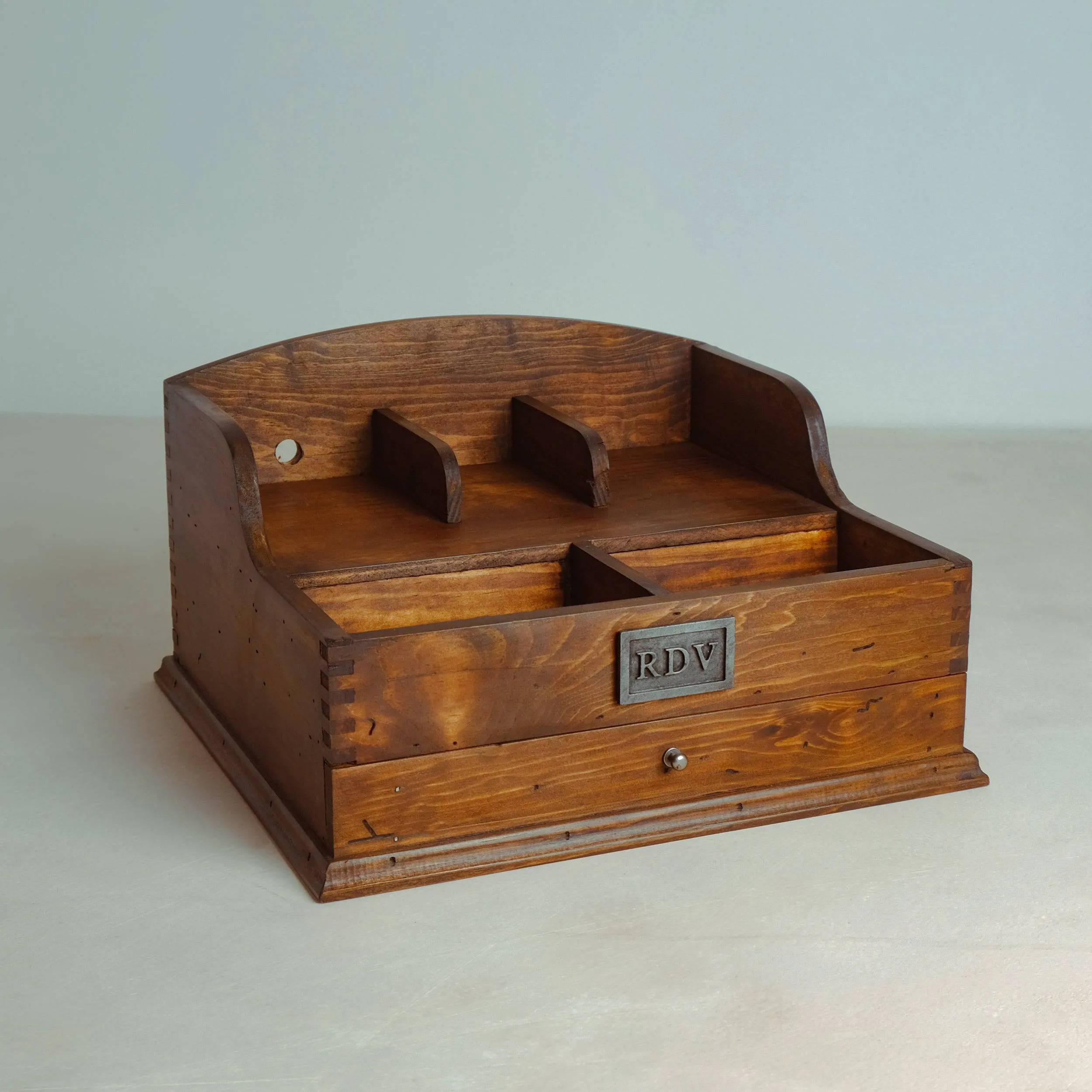 Men's Valet Box with Charging Station