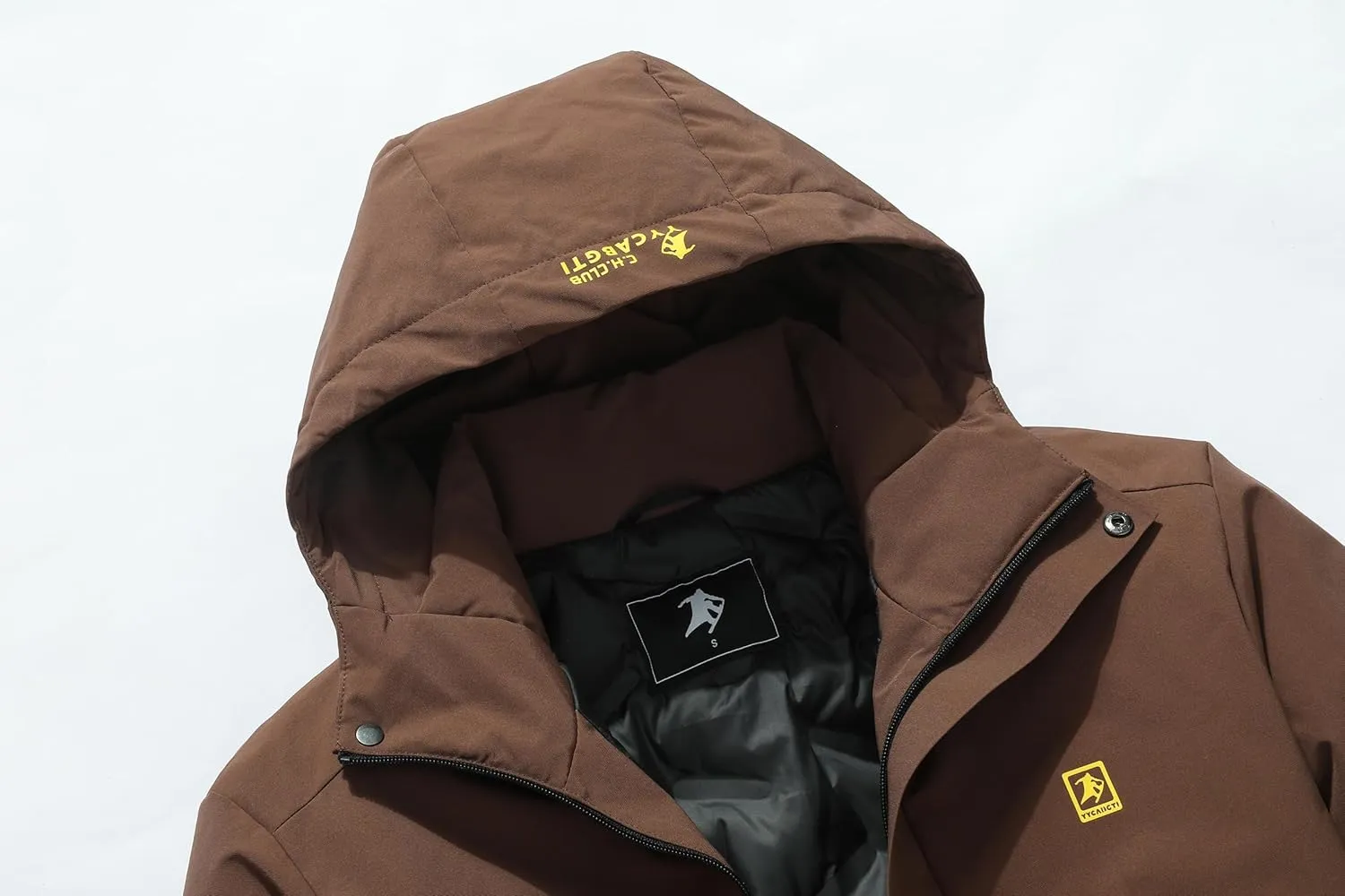 Men's Warm Winter Coats Waterproof Ski Jacket Windproof Snow Coat Mountain Windbreaker Hooded Raincoat