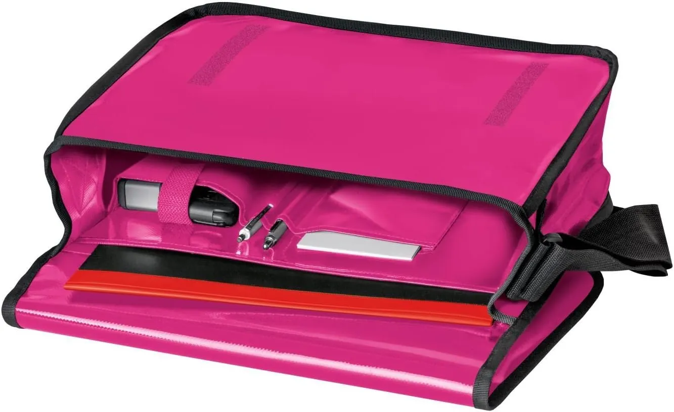 Messenger Bag, Shocking Pink, 14.96"