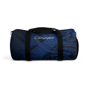 Midnight Essence Personalized Barrel Duffel Bag