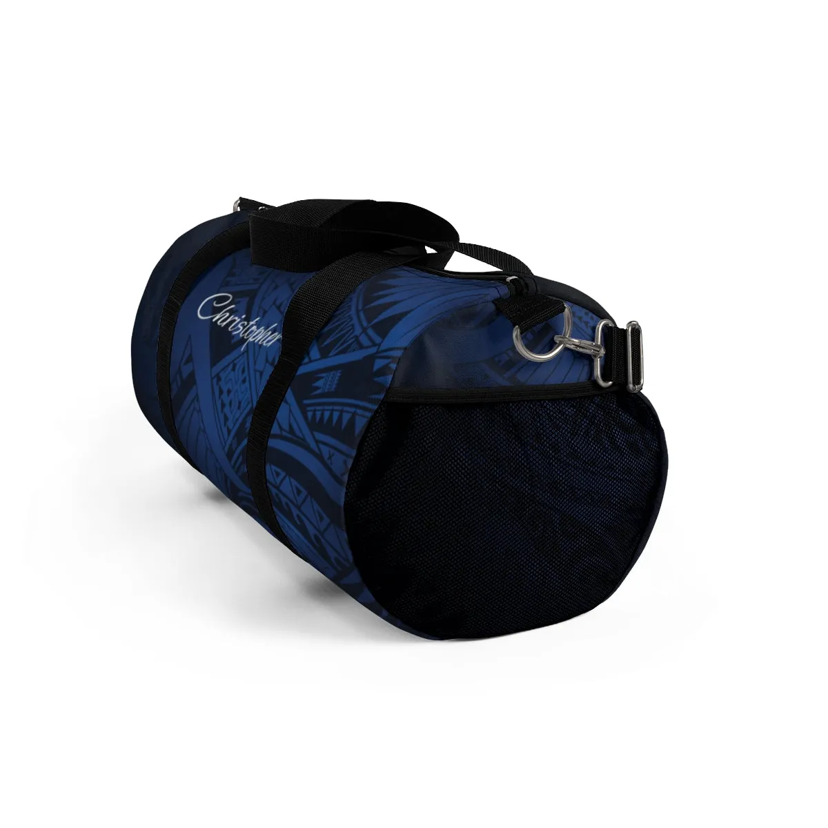 Midnight Essence Personalized Barrel Duffel Bag