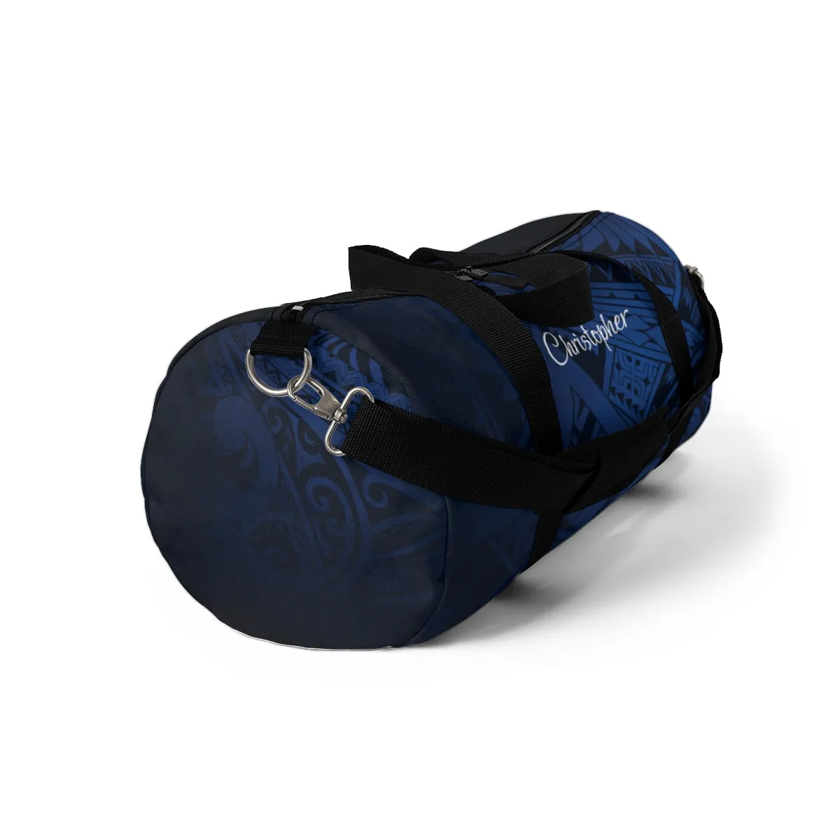 Midnight Essence Personalized Barrel Duffel Bag