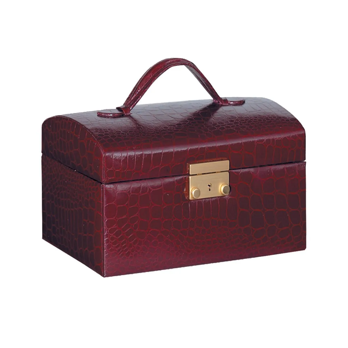 Mini Alligator Print Jewelry Case