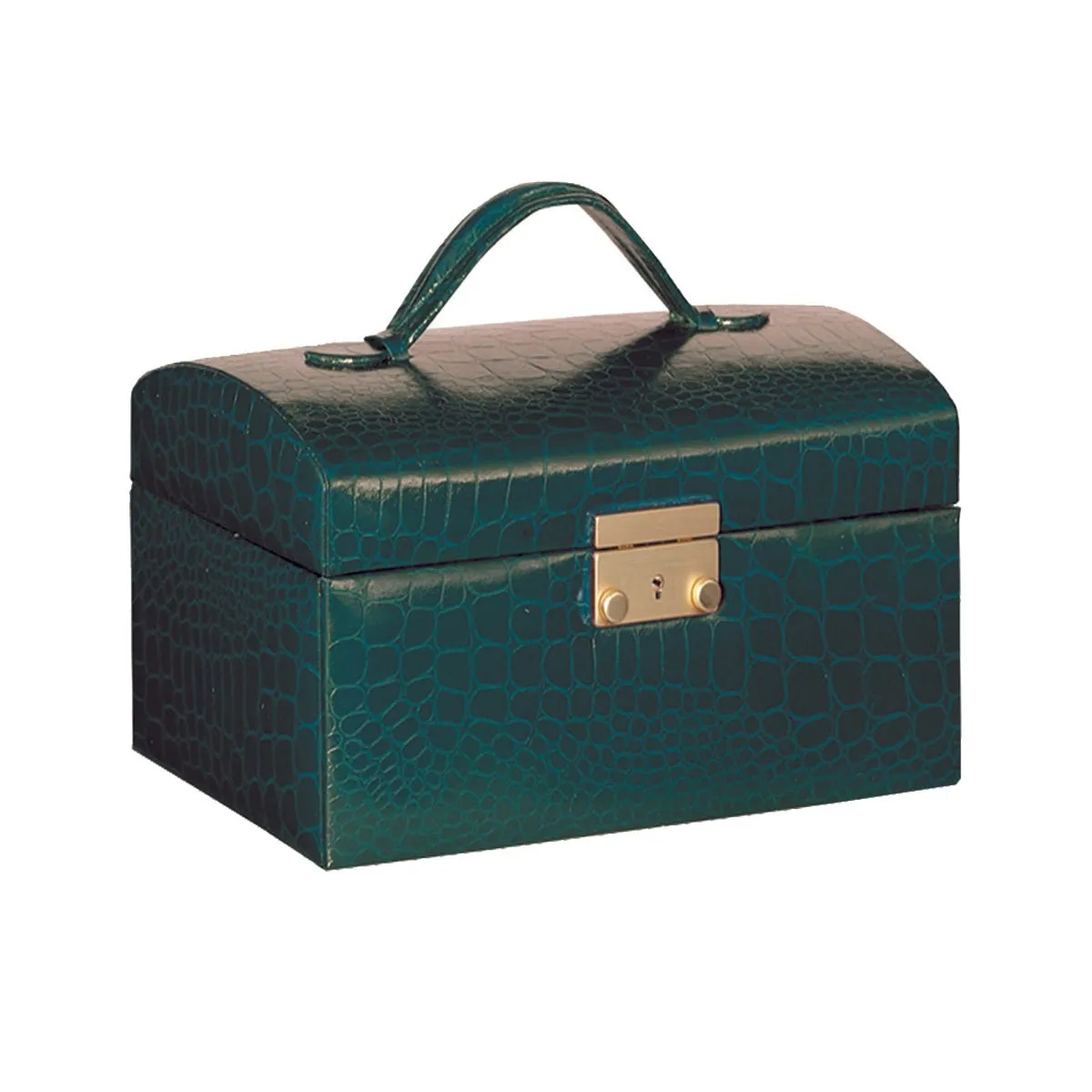 Mini Alligator Print Jewelry Case