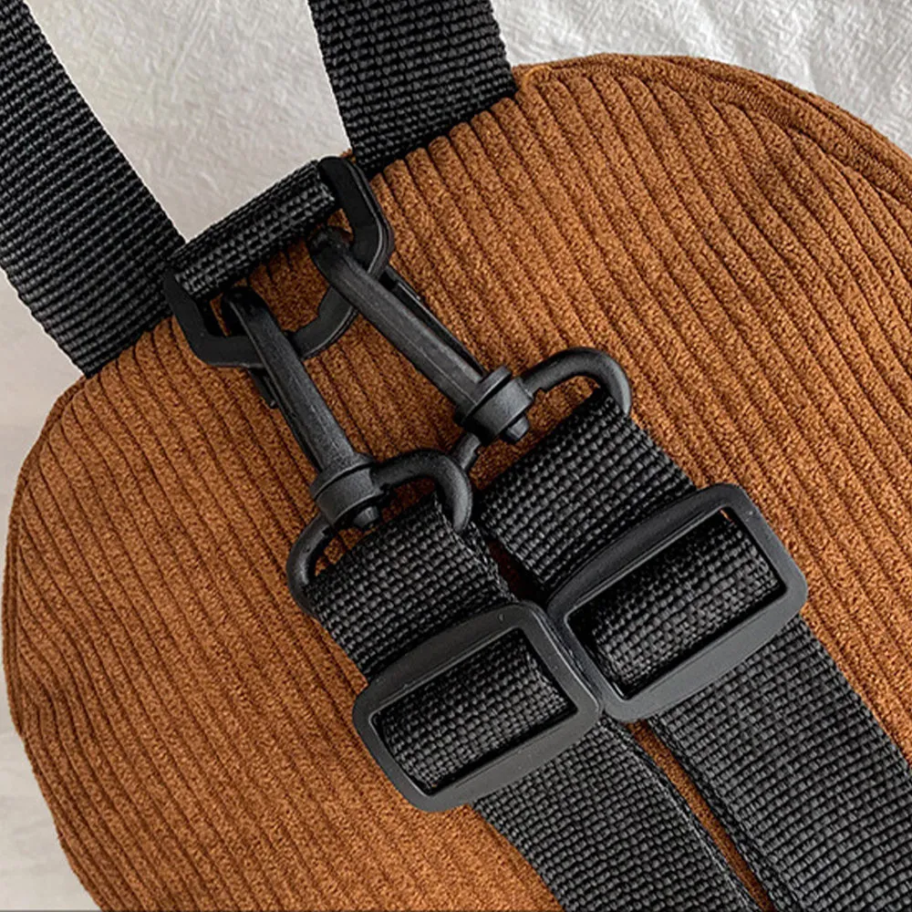 Mini Corduroy Backpack
