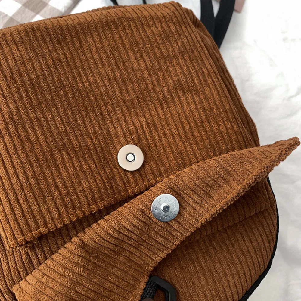Mini Corduroy Backpack
