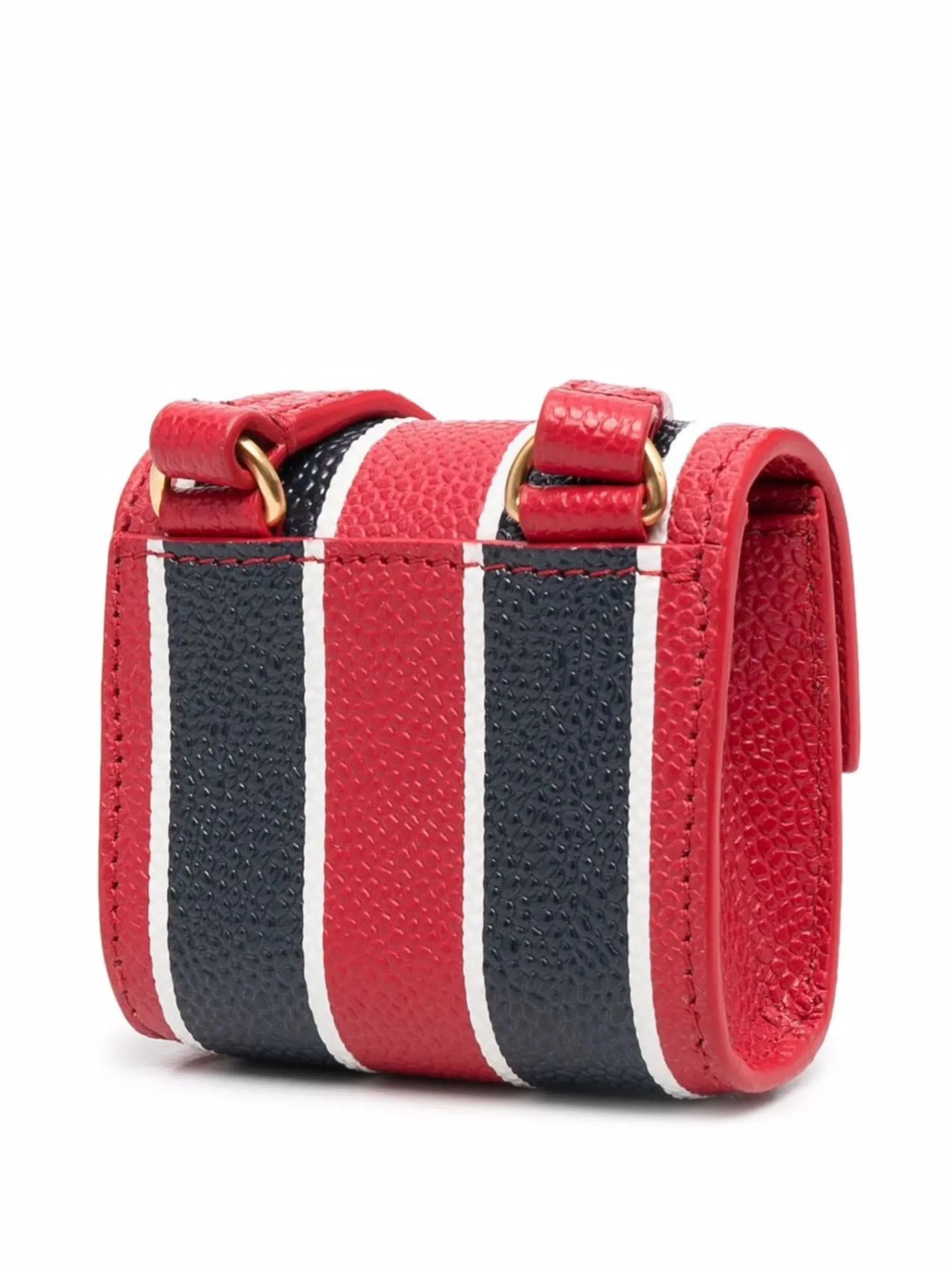 mini Economical Durable vertical-stripe pouch bag