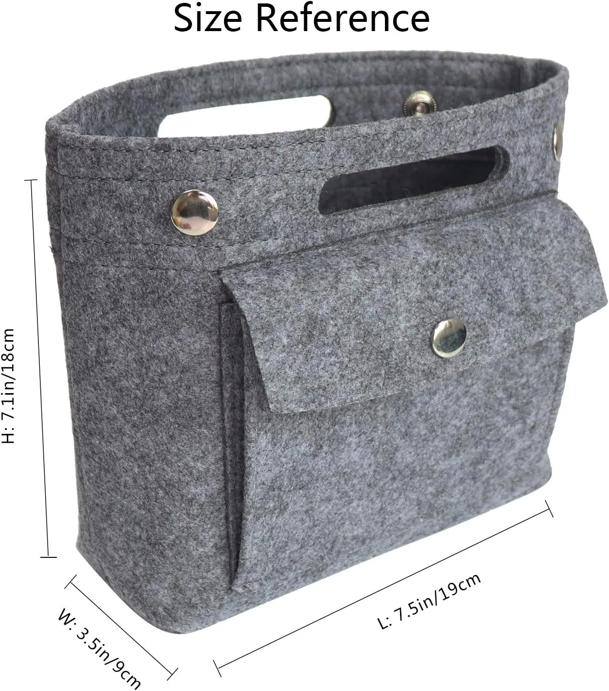 Mini Tote Purse organizer insert, Felt lightweight Handbag Organizer Fits LV Neverfull PM, Speedy 25, NOÉ BB, NeoNoe