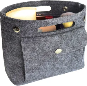 Mini Tote Purse organizer insert, Felt lightweight Handbag Organizer Fits LV Neverfull PM, Speedy 25, NOÉ BB, NeoNoe