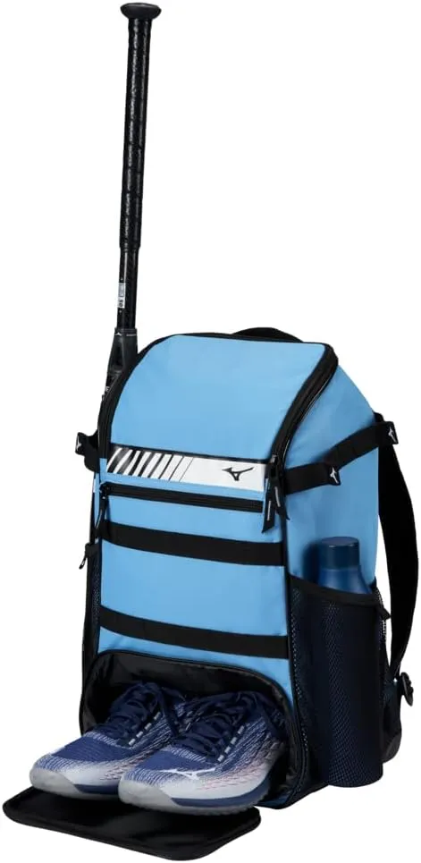 Mizuno Organizer 23 Backpack, Columbia Blue, One Size