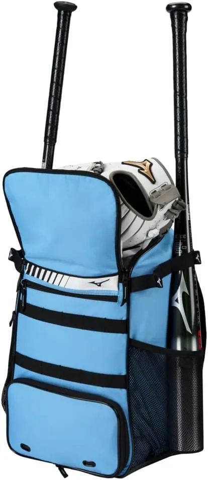 Mizuno Organizer 23 Backpack, Columbia Blue, One Size