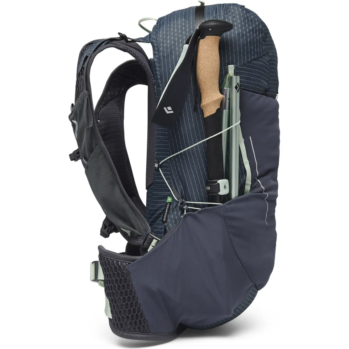 Mochila Feminina W Pursuit 30 Mochila Preto Diamante Cinza