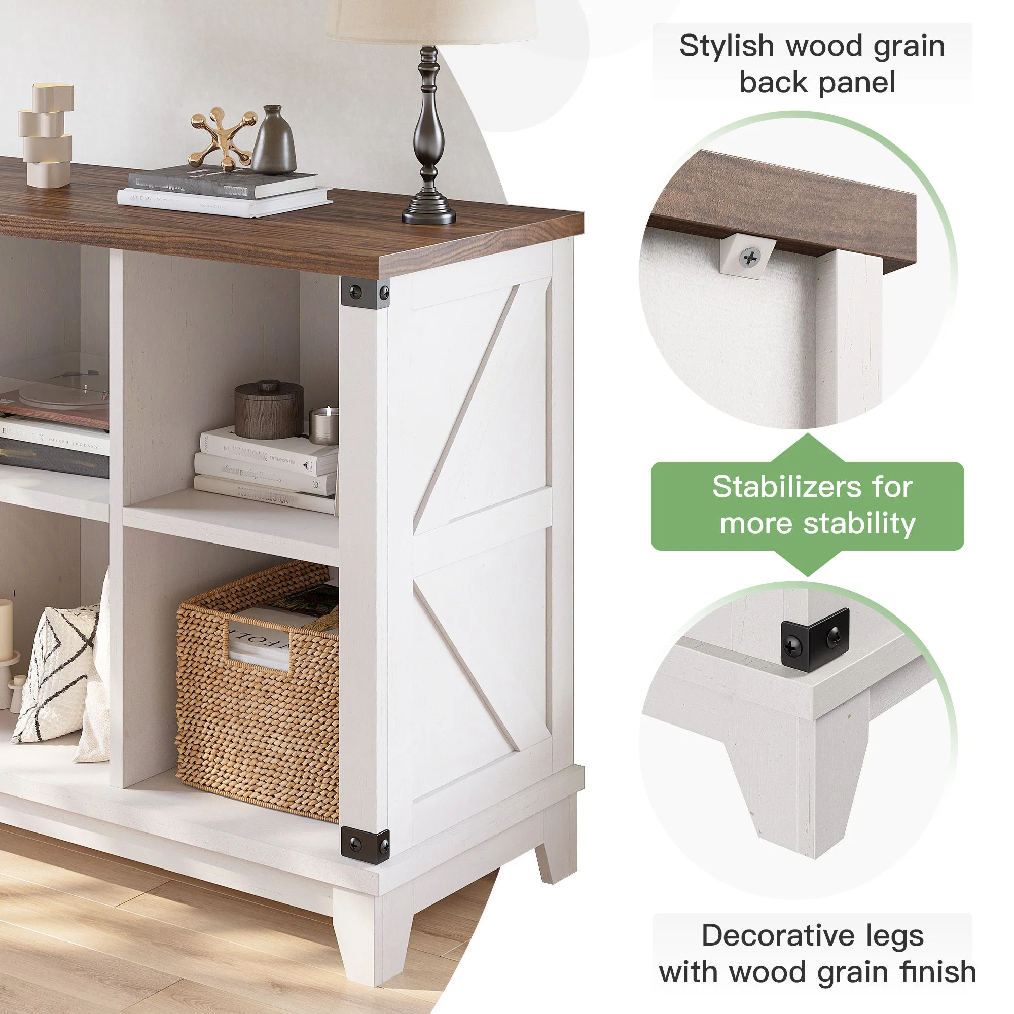 Modern 8-Cube Storage Shelf Organizer - Multipurpose Bookcase & Display Shelves for Living Room, Bedroom, Office