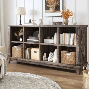Modern 8-Cube Storage Shelf Organizer - Multipurpose Bookcase & Display Shelves for Living Room, Bedroom, Office