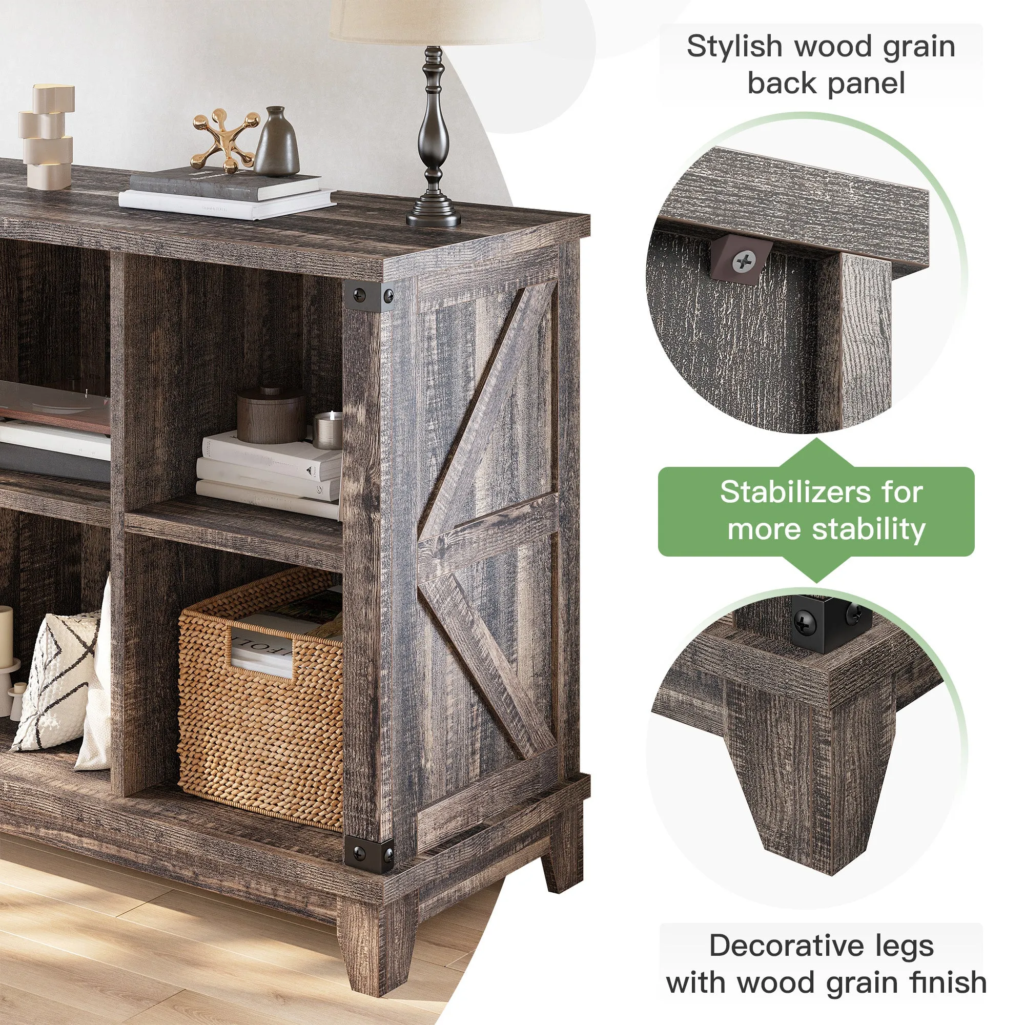 Modern 8-Cube Storage Shelf Organizer - Multipurpose Bookcase & Display Shelves for Living Room, Bedroom, Office