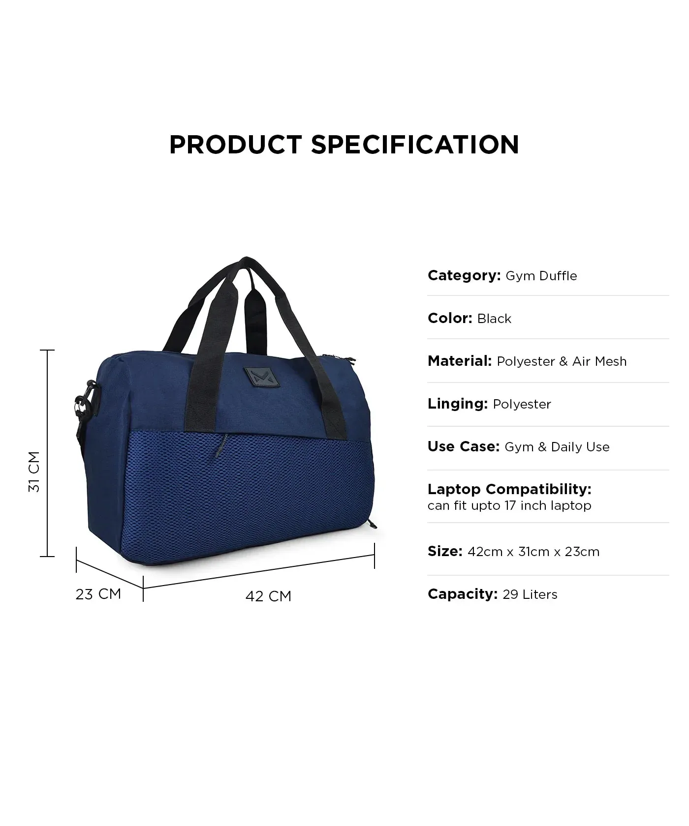 Mohawk MARTIAN Unisex Duffle Bag