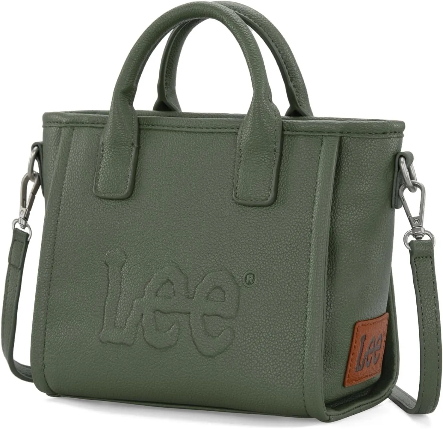 Montana West x Lee Small Tote Bag for Women Crossbody Purse & Handbags with Adjustable Strap