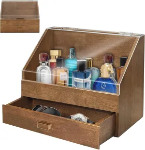 Montex Cologne Organizer, Cologne Shelf, Perfume Organizer for Men, Cologne Stand Organizer for Men, Large Capacity Cologne Display