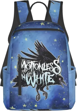 Motionless Rock In White Backpack Lightweight Backpack Travel Bag Classic Laptop Daypack for Men Women Backpack