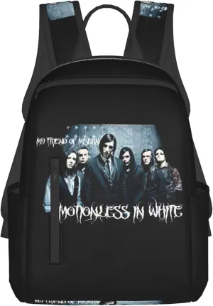 Motionless Rock In White Backpack Lightweight Backpack Travel Bag Classic Laptop Daypack for Men Women Backpack