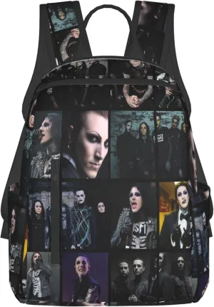 Motionless Rock In White Backpack Lightweight Backpack Travel Bag Classic Laptop Daypack for Men Women Backpack