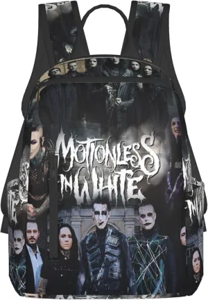 Motionless Rock In White Backpack Lightweight Backpack Travel Bag Classic Laptop Daypack for Men Women Backpack
