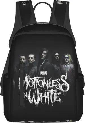 Motionless Rock In White Backpack Lightweight Backpack Travel Bag Classic Laptop Daypack for Men Women Backpack