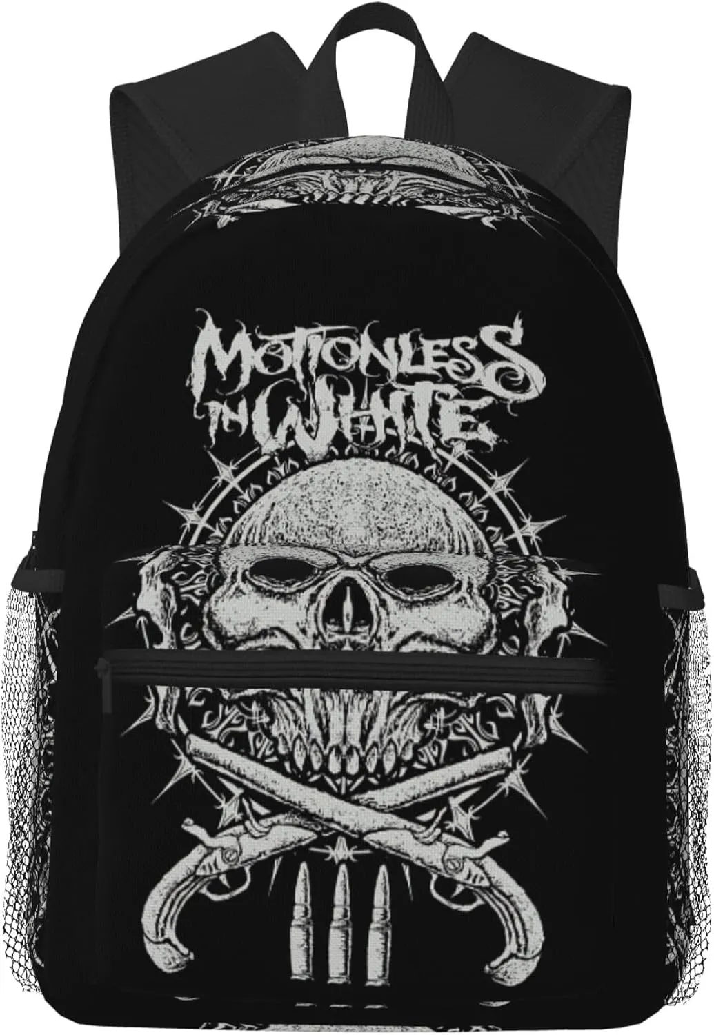 Motionless Rock In White Casual Backpack Large Lightweight Travel Bag Classic Laptop Daypack for Men Women Backpack