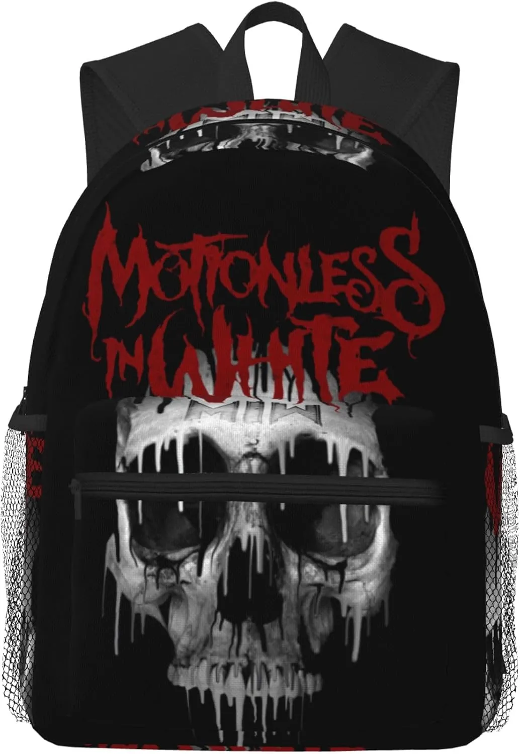 Motionless Rock In White Casual Backpack Large Lightweight Travel Bag Classic Laptop Daypack for Men Women Backpack