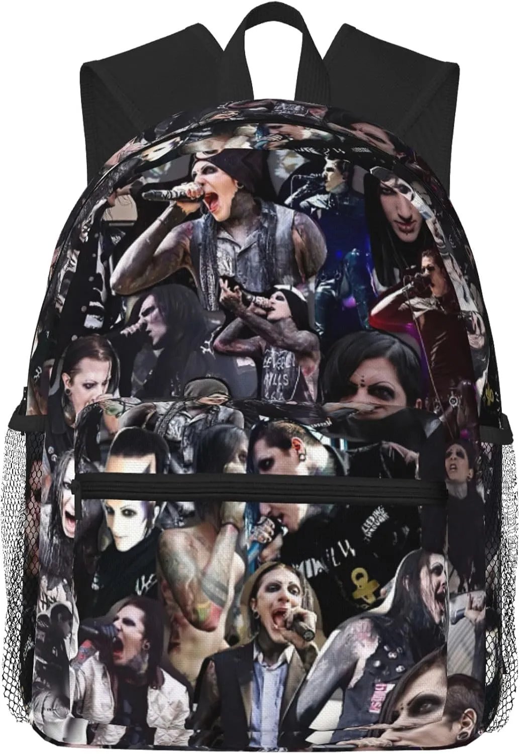 Motionless Rock In White Casual Backpack Large Lightweight Travel Bag Classic Laptop Daypack for Men Women Backpack