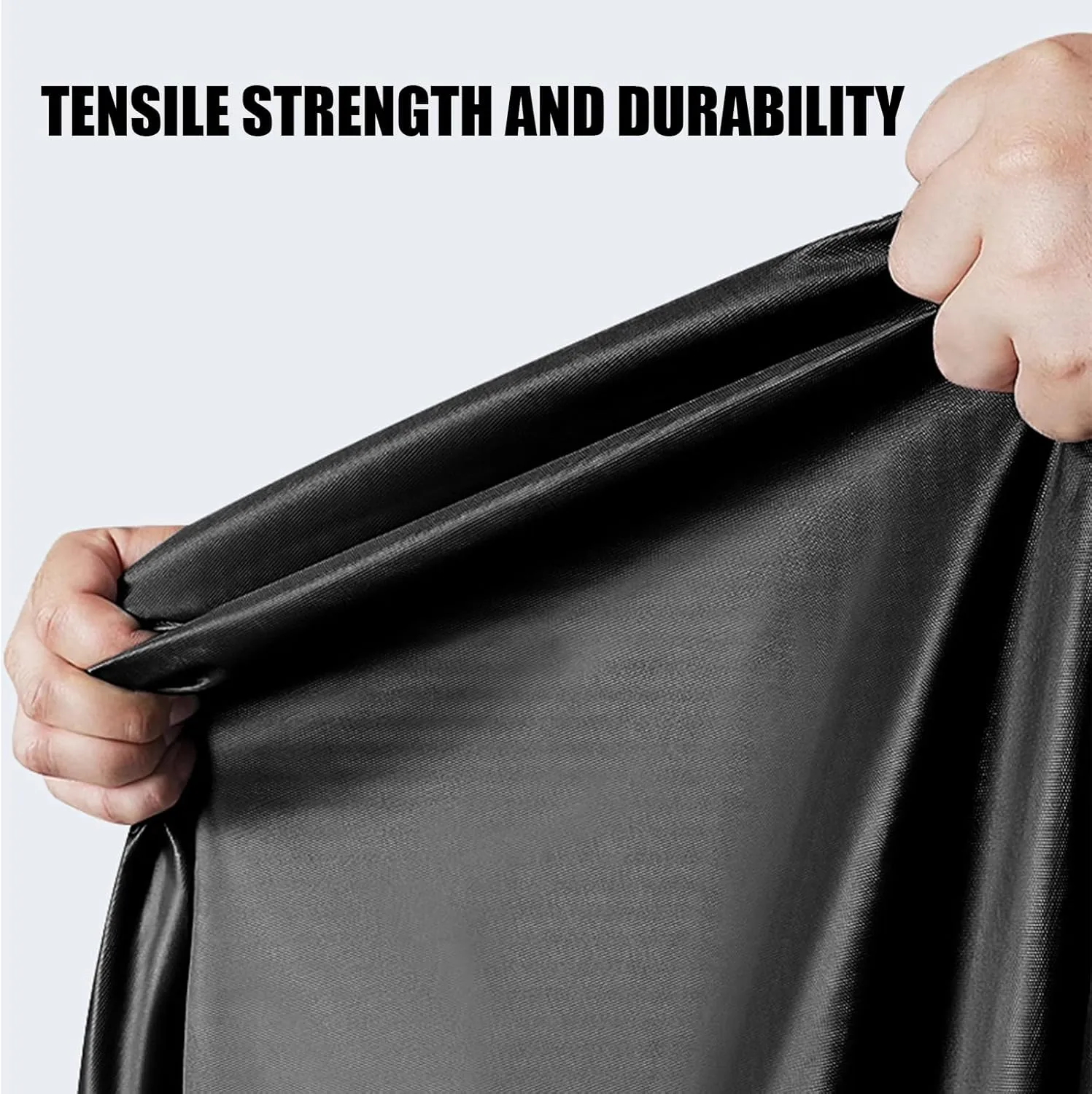 Motorcycle Cover for Honda Ape 50 Indoor Outdoor Motorcycle Protective Cover Duty Sun Rain Cover Exterior Accessories,Black Silver-M (200 * 90 * 100cm)
