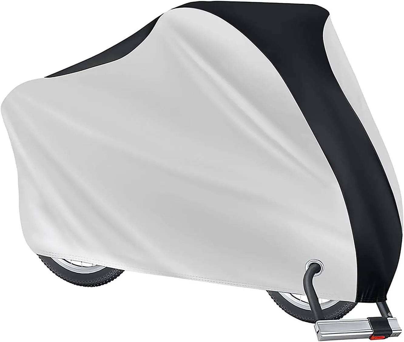 Motorcycle Cover for Laverda 1000 Jota/120 Scooter Cycle Moped Cover Anti-UV Moped Cover with Lock Holes Windproof Buckle and Elastic Hem,B1-170x60x85