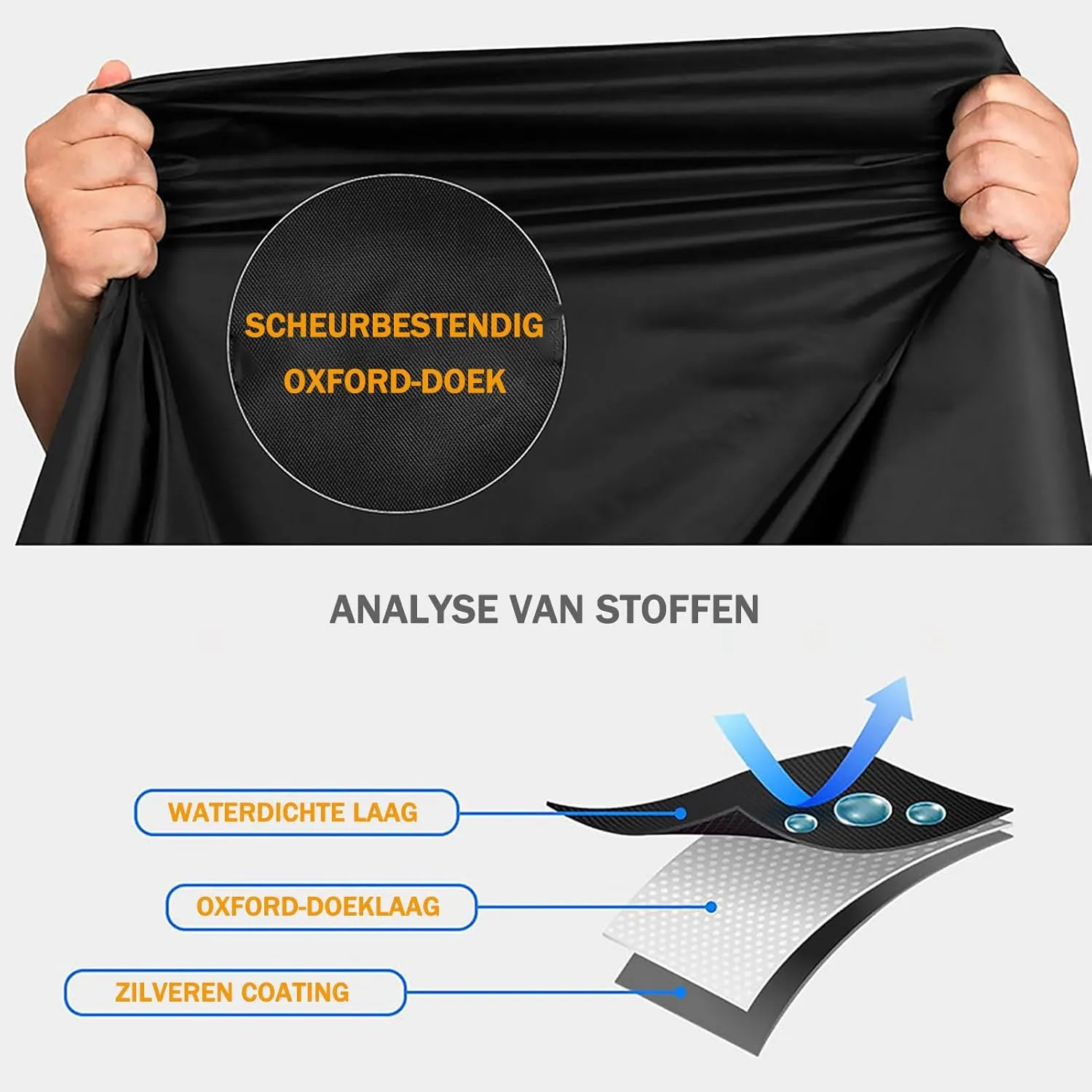 Motorcycle Cover for Laverda 1000 Jota/120 Scooter Cycle Moped Cover Anti-UV Moped Cover with Lock Holes Windproof Buckle and Elastic Hem,B1-170x60x85