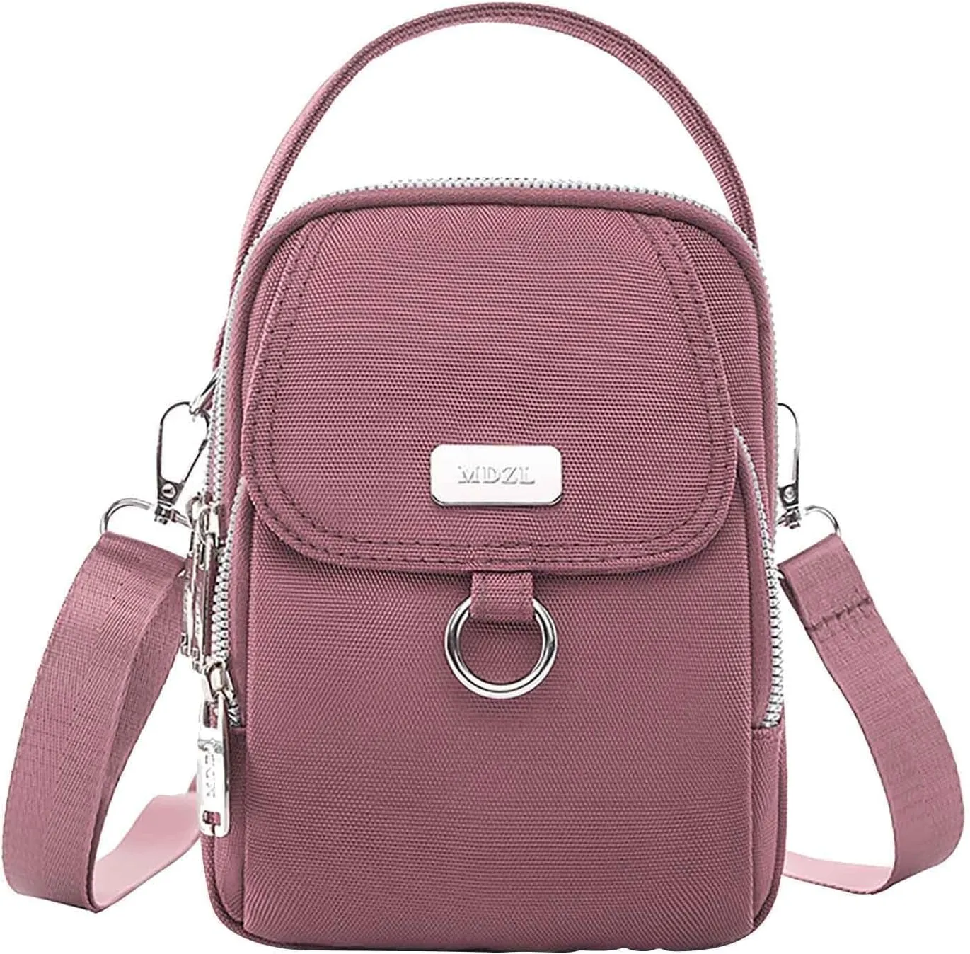 Multi Compartment Crossbody Bag for Women, Lightweight Casual Women Shoulder Bag Suitable for Travel Hiking Walking Use