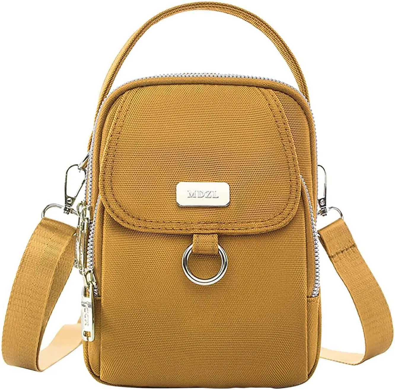 Multi Compartment Crossbody Bag for Women, Lightweight Casual Women Shoulder Bag Suitable for Travel Hiking Walking Use