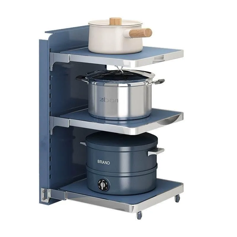 Multi-Layer Kitchen Organizer - Smart Storage Rack