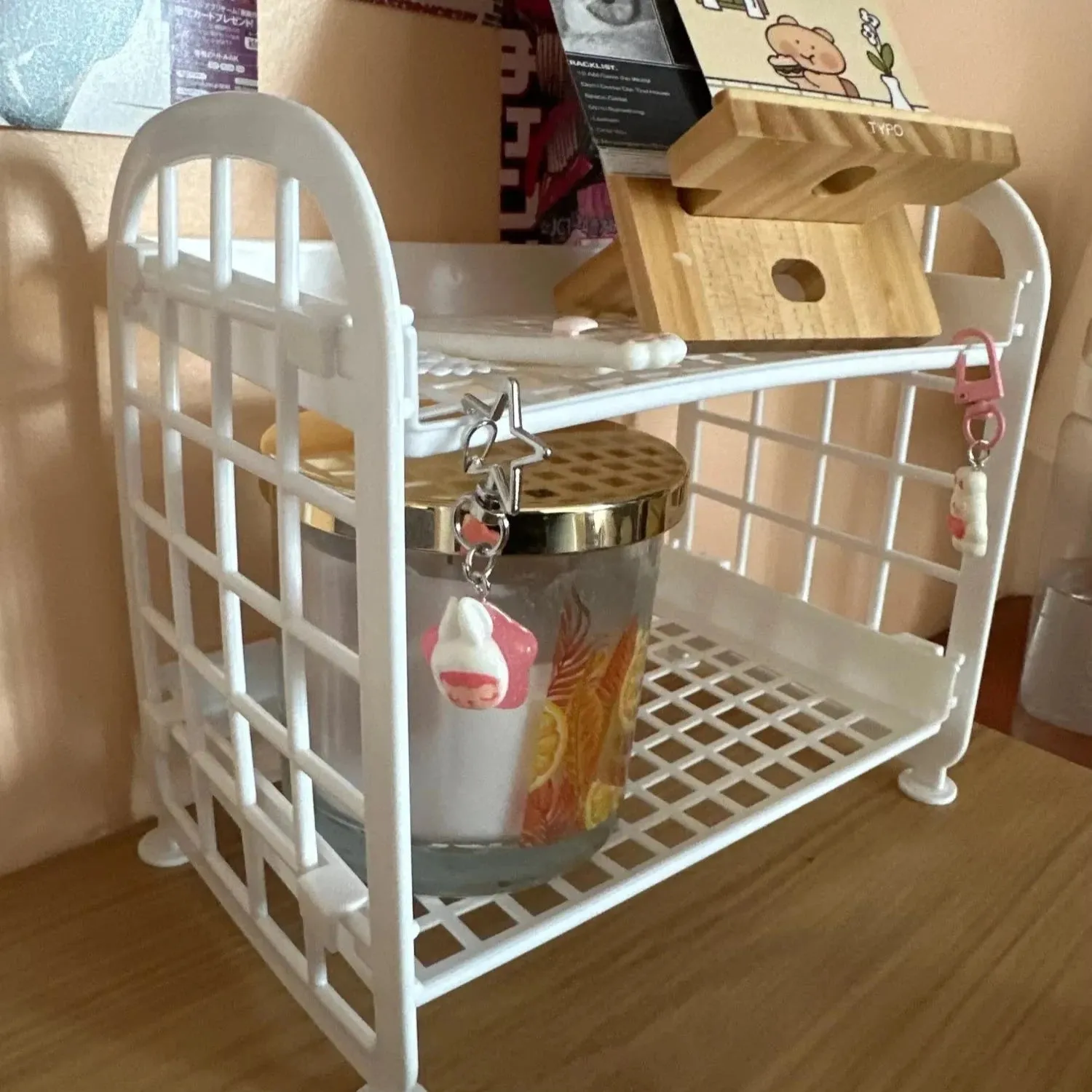 Multifunctional Desktop Stationery Rack and Storage Stand
