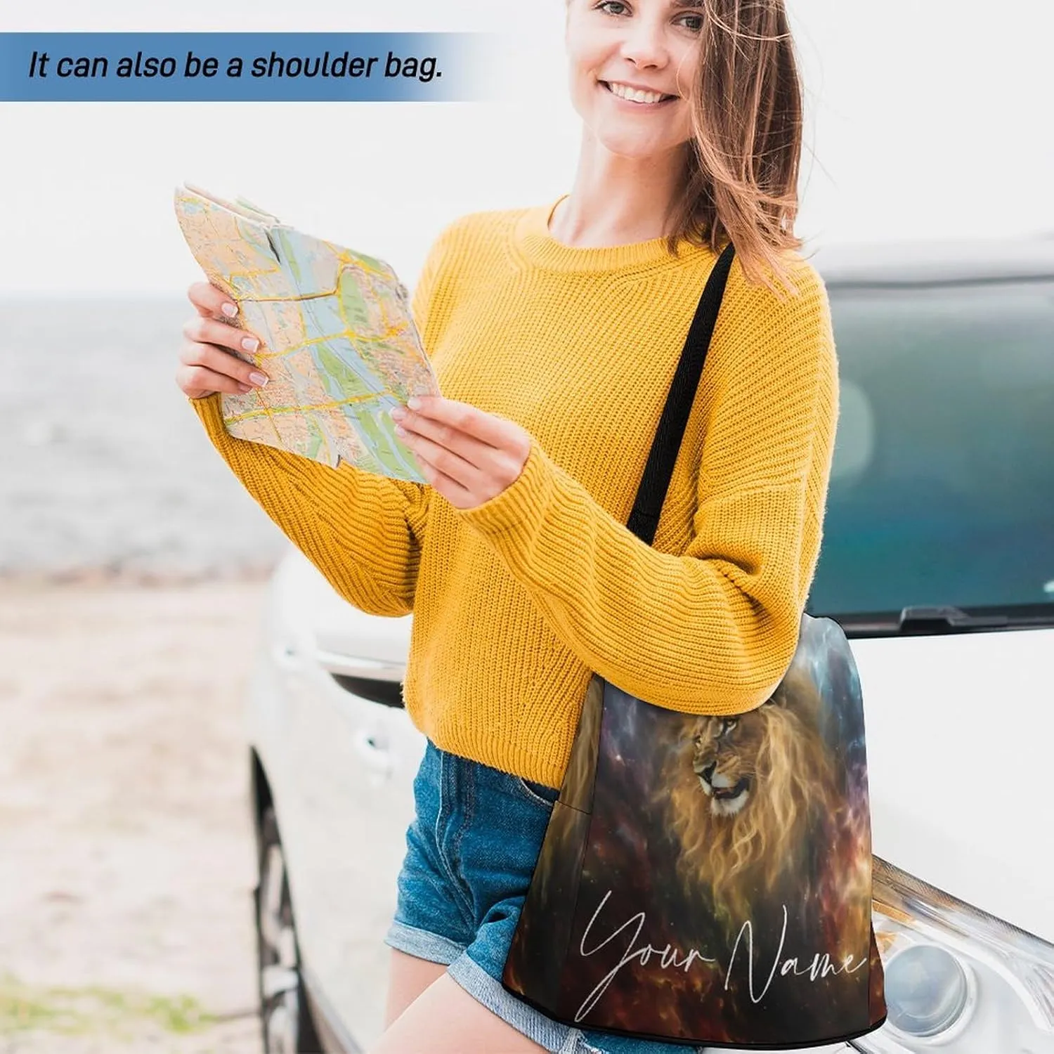 Multipurpose Daypacks Abstract Lion Lightning Backpack Purse for Women Anti Theft Fashion Back Pack Custom Name Bag Personalized Gift