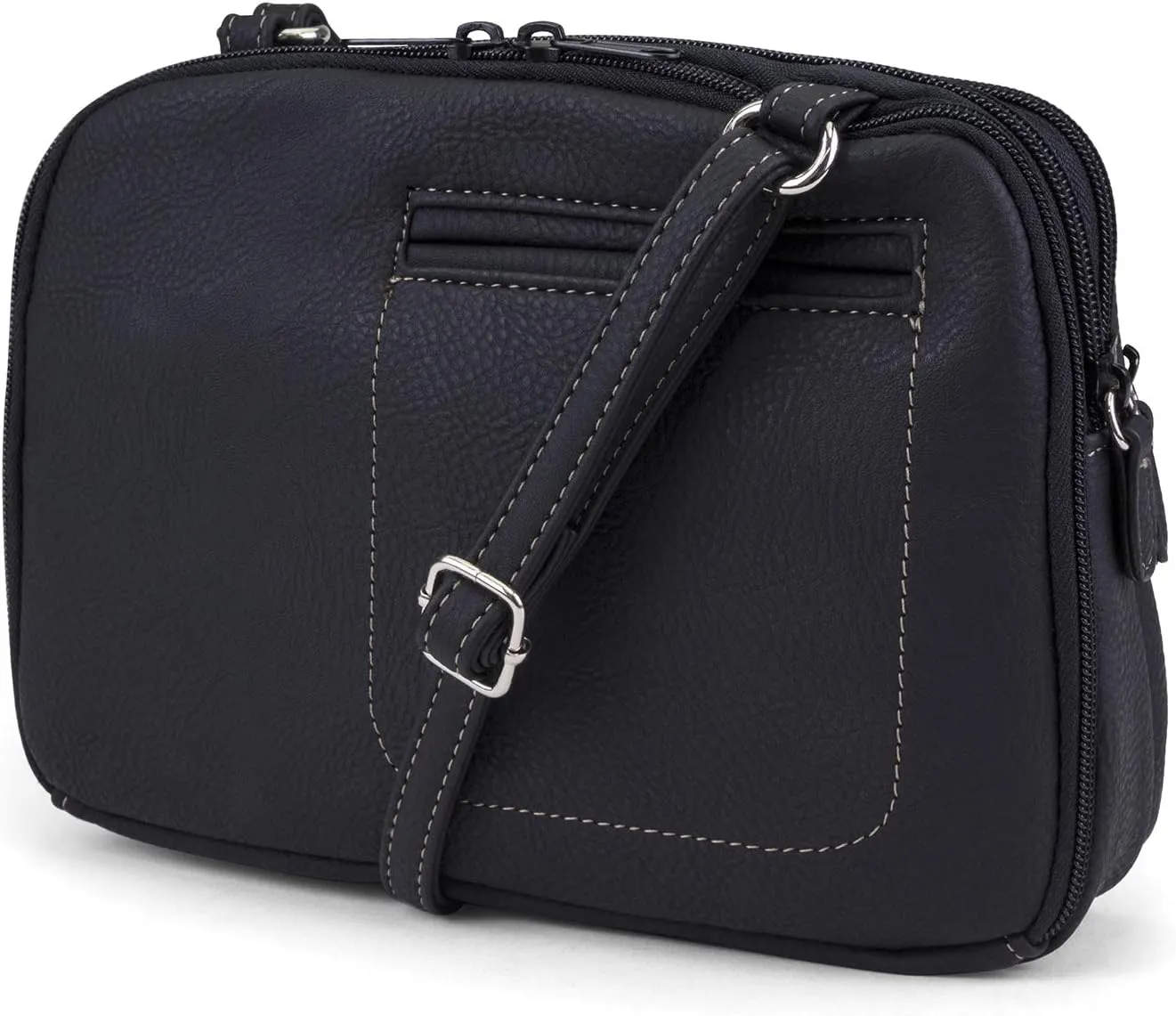 MultiSac Zippy Triple Compartment Crossbody Bag