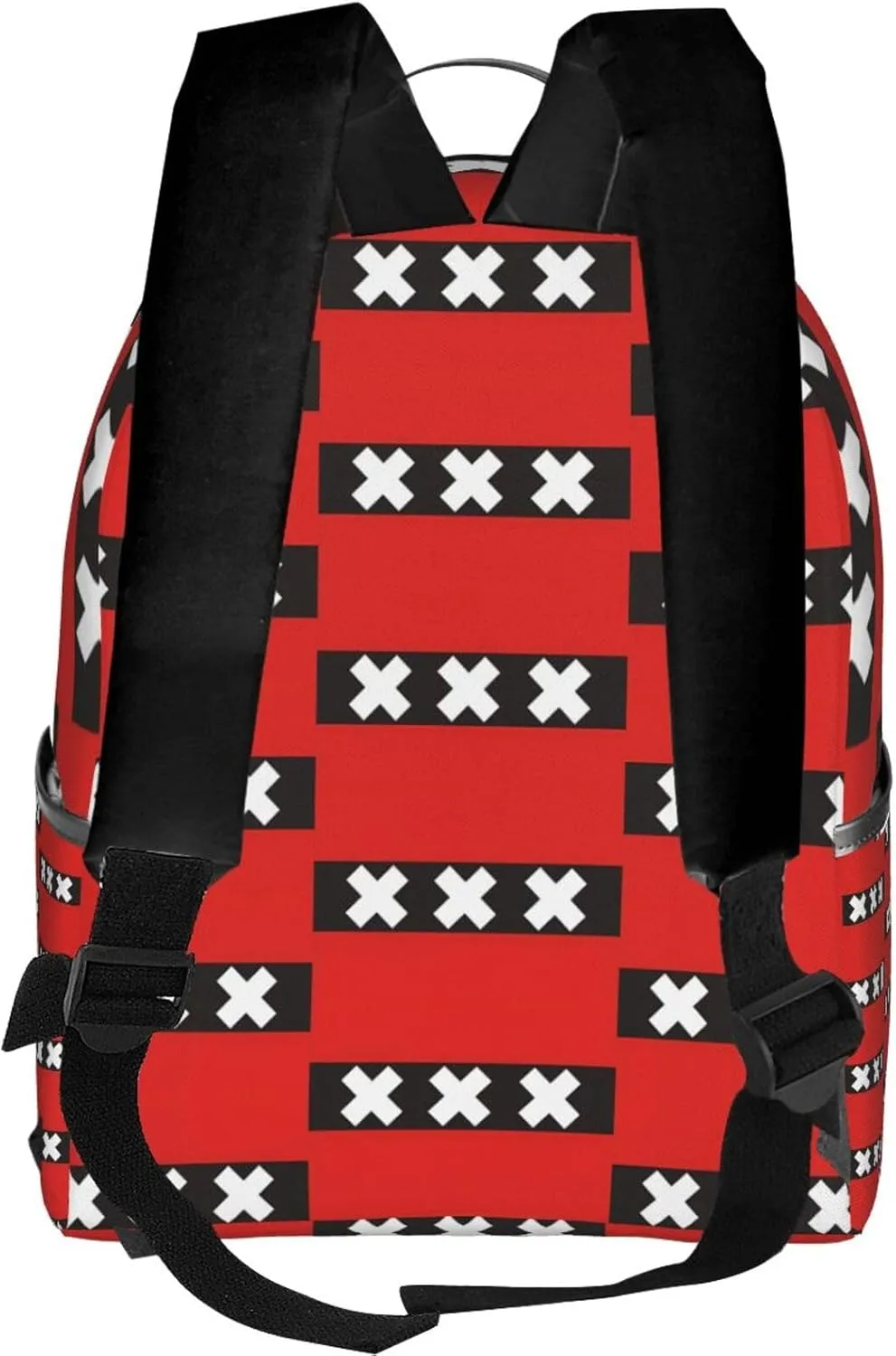 Netherlands Holland Flag Casual Backpacks Laptop Backpack Carry-on Daypack Sports Travel Rucksack Lightweight Working Bag for Outdoor Hiking Cycling Walking