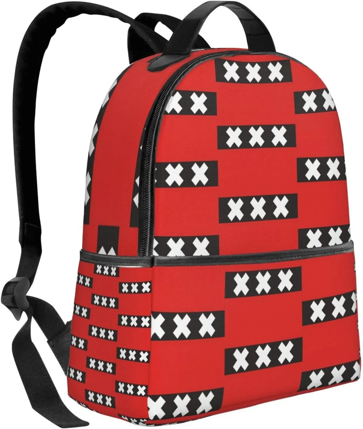 Netherlands Holland Flag Casual Backpacks Laptop Backpack Carry-on Daypack Sports Travel Rucksack Lightweight Working Bag for Outdoor Hiking Cycling Walking
