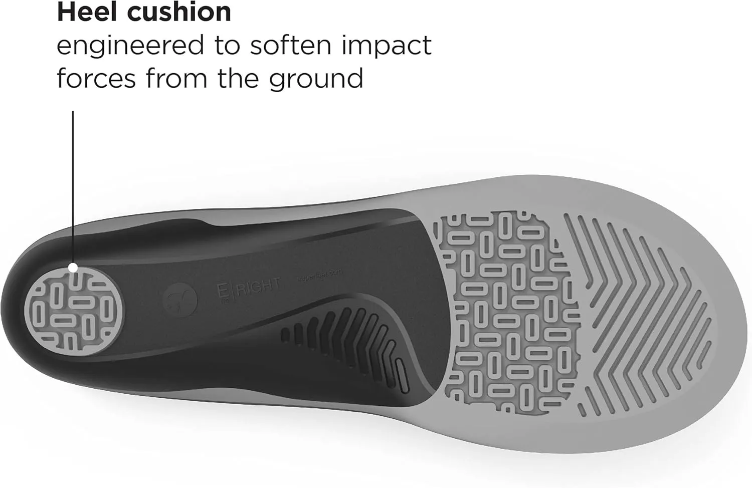 New Balance Therapeutic Cushion Shoe Inserts - Arch Support for Sensitive Feet - Dual-Layer Cushioning - Unisex - 7.5-9 Men / 8.5-10 Women