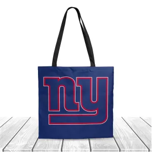NFL New York Giants Polyester Canvas Tote Bag – Durable and Stylish