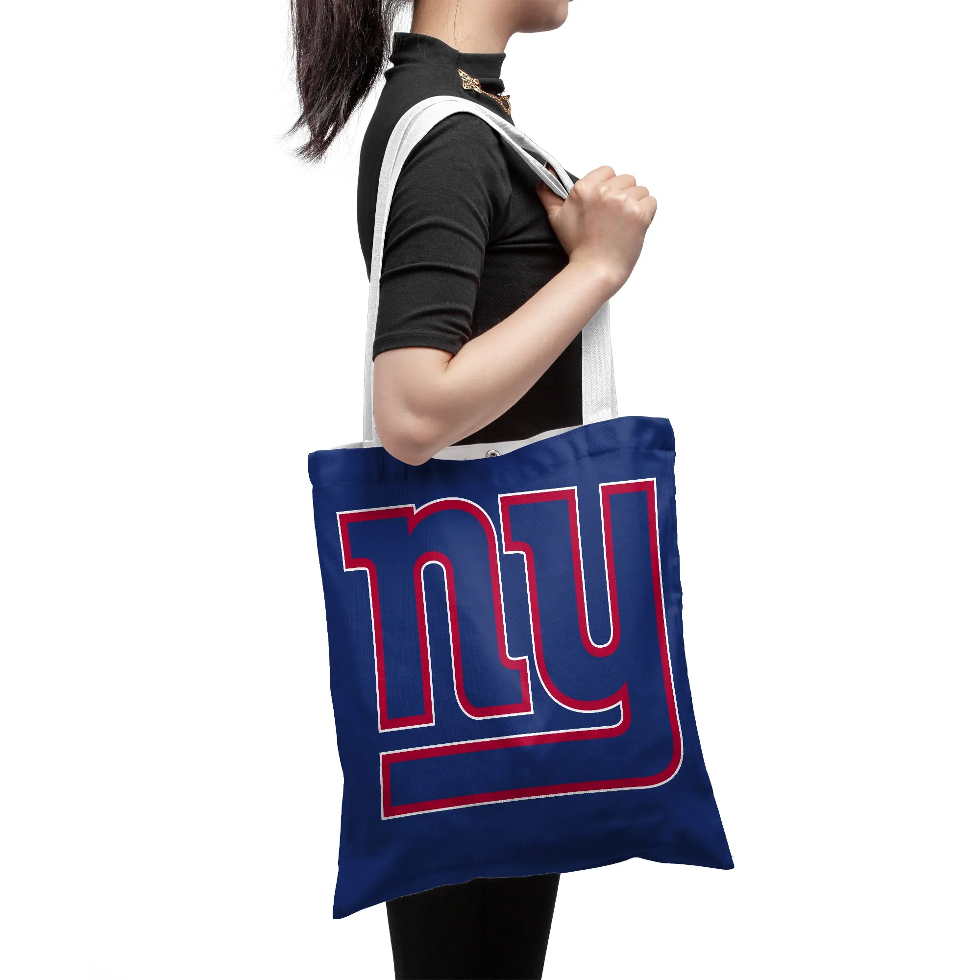 NFL New York Giants Polyester Canvas Tote Bag – Durable and Stylish