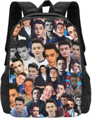 Noah Actors Schnapp Backpack Laptop Computer Backpacks Travel Bag Double Shoulder Daypack for Work Hiking 15.6 Inch