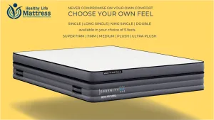 Oasis Sleep Serenity King Single Mattress – Medium