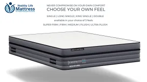 Oasis Sleep Serenity Long Single Mattress – Plush