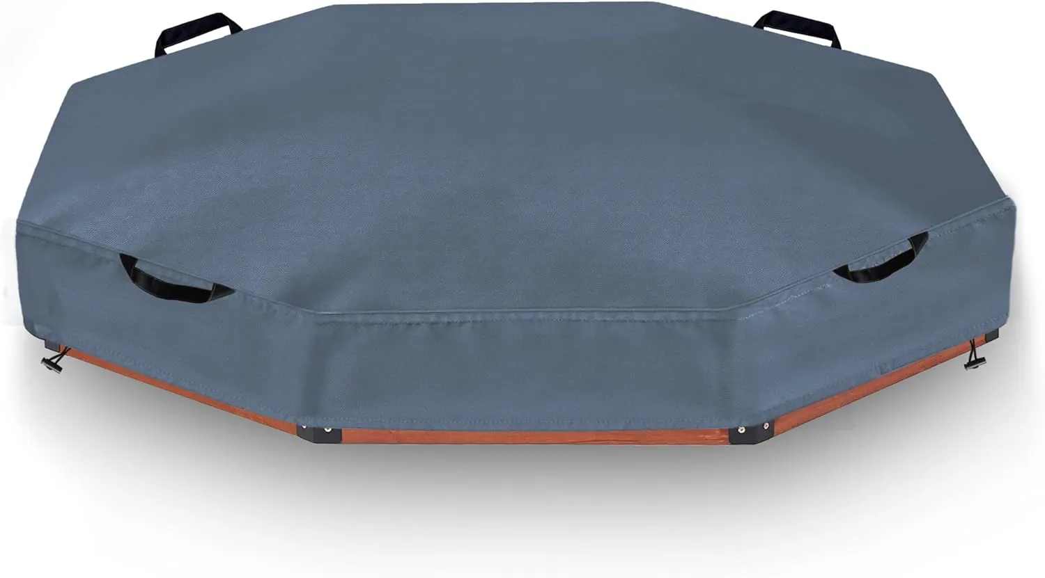 Octagon Sandboxes Cover 420D Heavy Duty Children's Sandbox Protection,Outdoor Garden Outdoor Octagon Sand Box Cover (Grey 86" X 78" X 10")